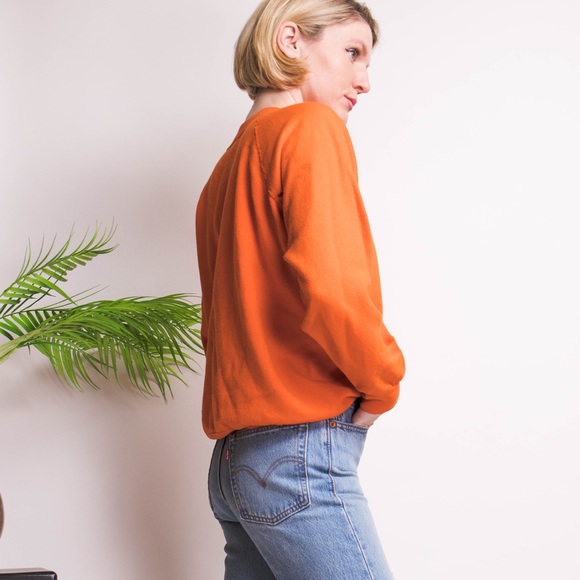 ❌SOLD❌Vintage orange Princeton University crewneck - Picture 4 of 7